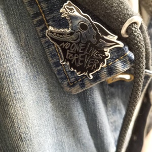 Hour of the Wolf Enamel Pin - Etsy