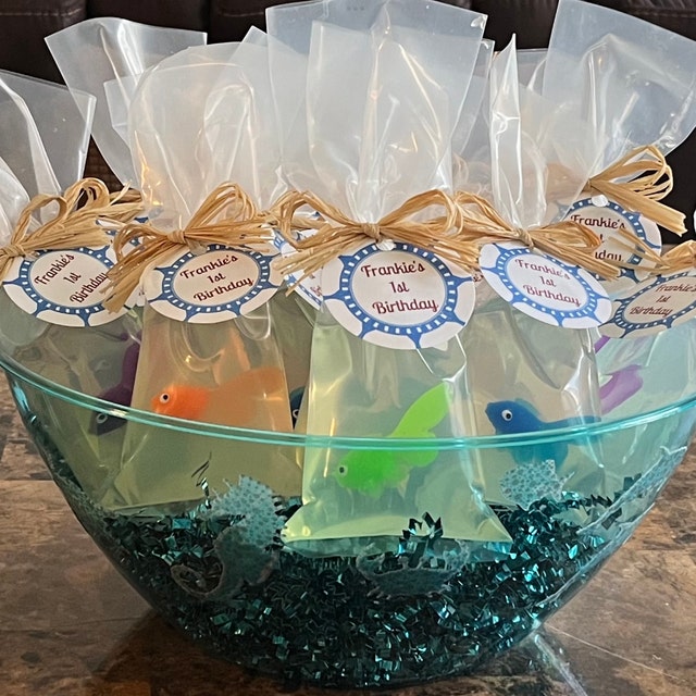 Fishy Favors – How to make fish in a bag soap party favors