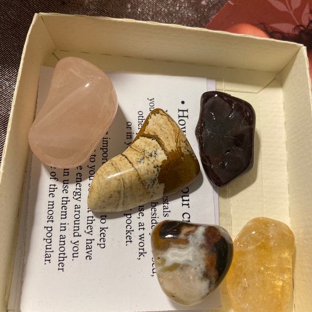 Crystals for Love, Love Crystals Set, Love Stones, Healing