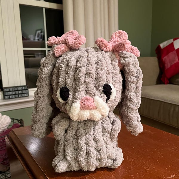 4-in-1 Hand Knit Bunny Pattern, Video Tutorial, Intermediate, Learn How ...
