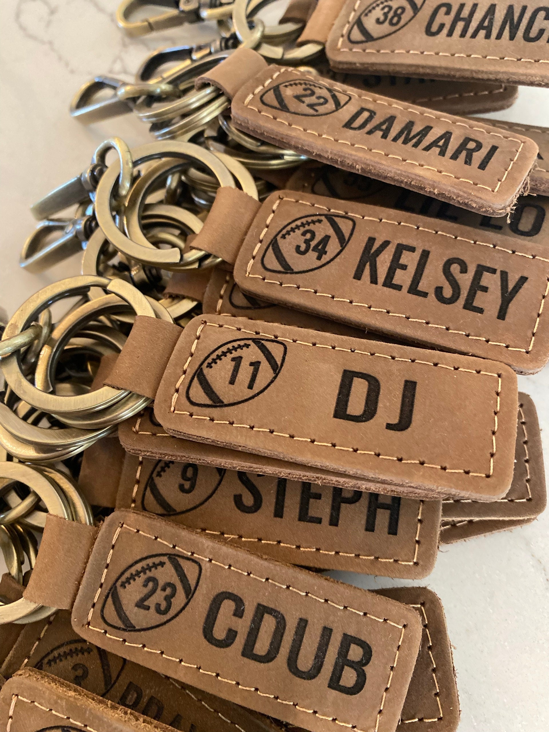 FOOTBALL KEYCHAIN, CHRISTMAS Gift
