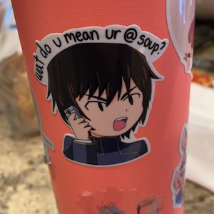 I'm at Soup Meme Laminated Sticker | Etsy