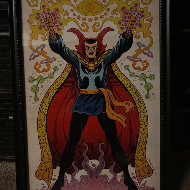Doctor Strange, Signed 11 X 17 Color Print by Darryl Young - Etsy