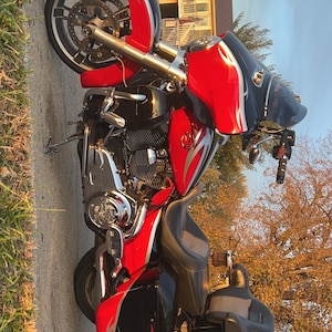 Harley Custom Engraved Shift Linkage Gloss Black, FLH, CNC Cut, Billet ...