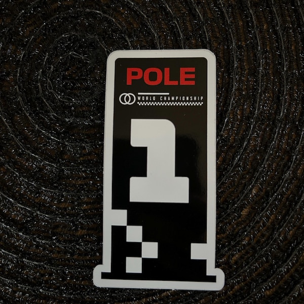 P1 Pole Board F1 Sticker Formula One Motorsport - Etsy