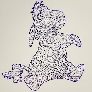 Download Eeyore Svg Eeyore Mandala Svg Eeyore Shirt Disney Svg | Etsy