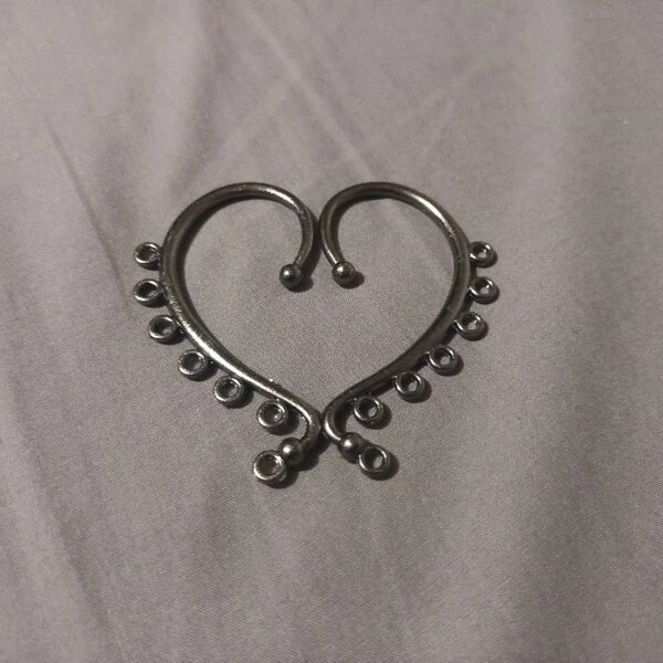 Open Leaf Pinch Bail In Sterling Silver - DIY Jewelry - Foto 8