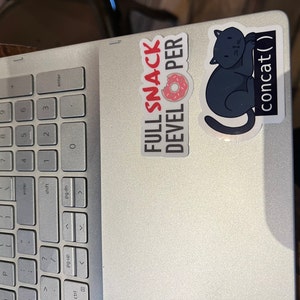 HTML CSS JS Sticker Logo Laptop, Tablet, Phone, Coder, Pack, Vinyl ...
