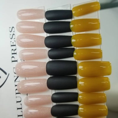 Nude Shimmer Cateye Press on Nail Set With Prep Kit - Etsy