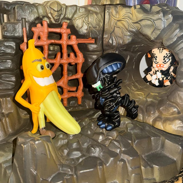 Banana Man Desk Figure - Etsy