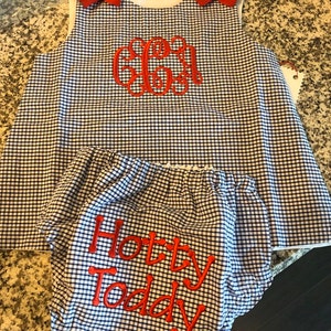 Petit Bebe Baby / Toddler Boys White Poplin Jon Jon - Smocked in White main image 0