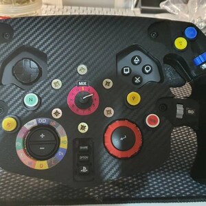 Logitech G29 G923 Mercedes F1 Steering Wheel Mod Addon With LED RPM ...