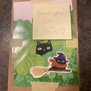 Sara added a photo of their purchase