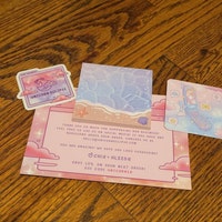 Beach Cute Aesthetic Sticky Note - Etsy Canada
