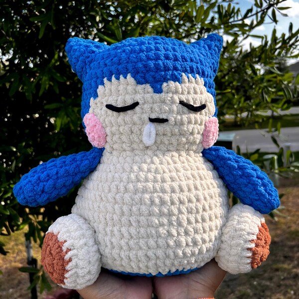 Sleepy Monster | Amigurumi Crochet Pattern | Digital File - Etsy