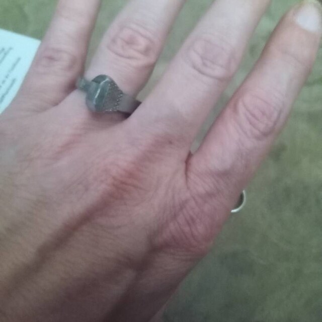 Horseshoe nail ring meaning deals