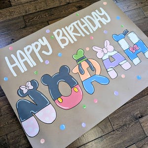 ミッキーマウス アルファベット SVG、ディズニー フォント メガ