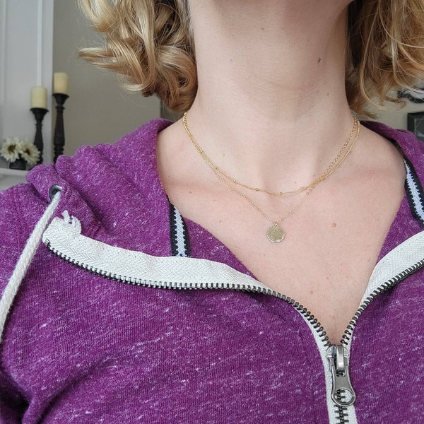 My Circle Dainty Necklace