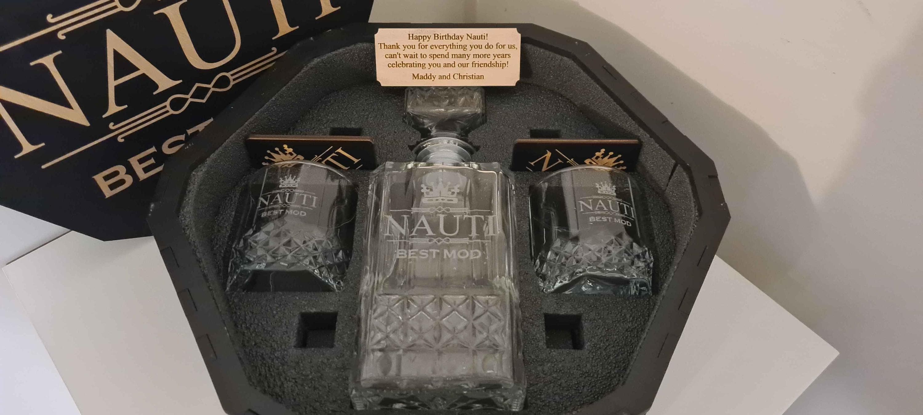 Personalized Glasses, Whiskey Decanter Set, Christmas Gift, Whiskey Stones, Bourbon Decanter Set, Whiskey Glasses, Fathers Gift, Gift fo Him