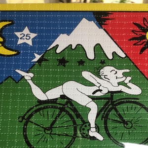 ホフマン バイク LSD ブロッター アート サイケデリック アシッド