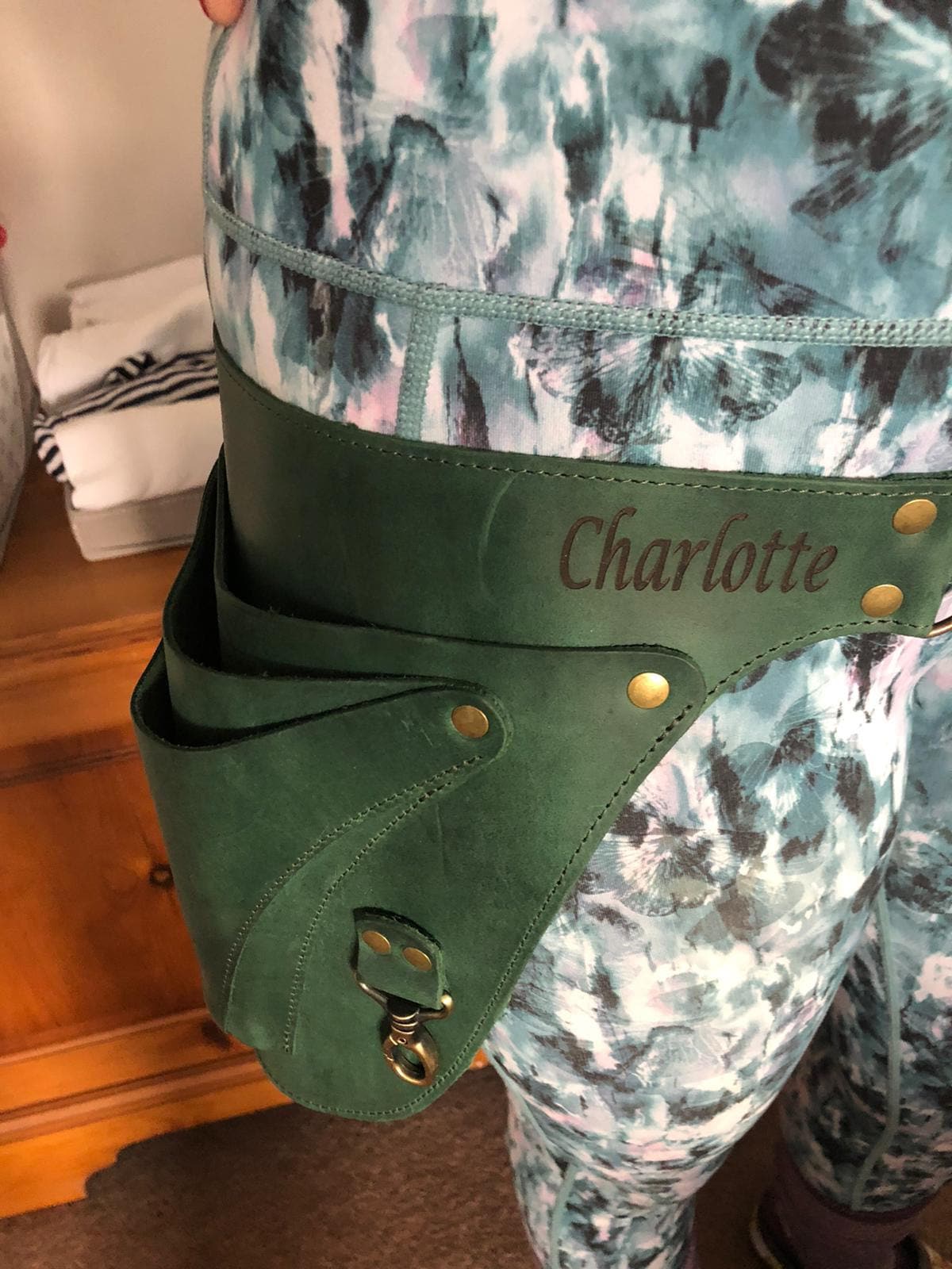 Florist Leather Tool Belt, Florist Bag, Leather Tool Pouch, Garden Belt, Florist Tool Bag, Florist Gift, Personalized Bag