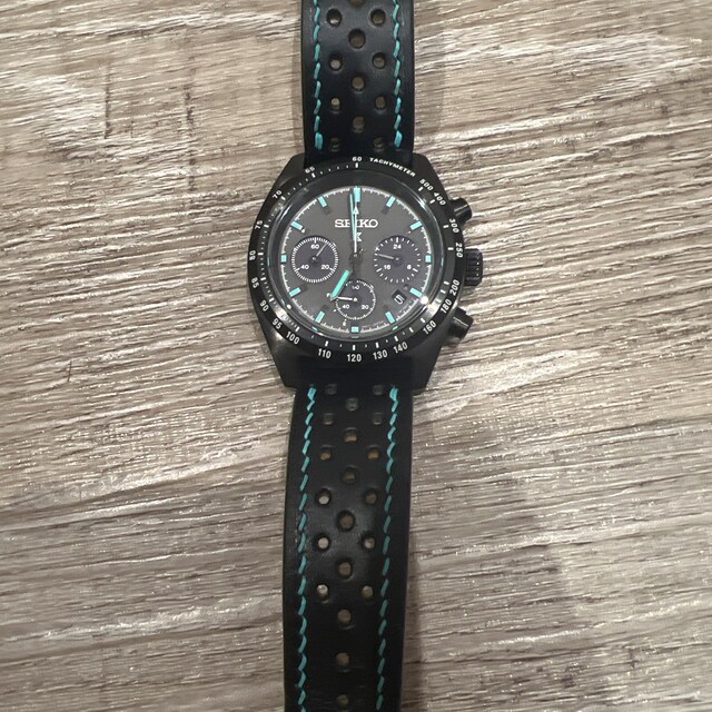 VEBLENIST Black Rallye 20-16㎜ ホイヤー Black Rallye Leather Watch Strap | Veblenist – VEBLENIST