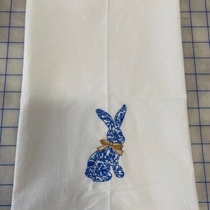 Chinoiserie Rabbit Bow 4inch Machine Embroidery Design Digital Download ...