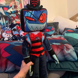 Vox. Vincent Whittman. Hazbin Hotel. Plush Toy. Size 27 Inch - Etsy