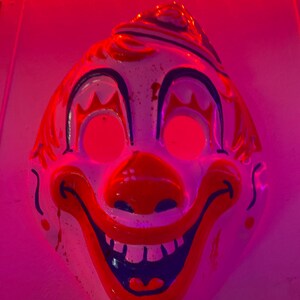 The 'clown' Mikey Adult Clown Mask 'bloody' - Etsy