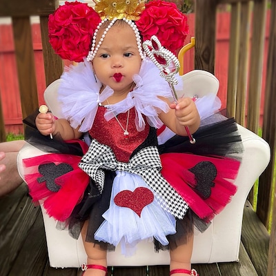 Queen of Hearts Tutu, Queen of Hearts Costume, Queen of Hearts Tutu ...