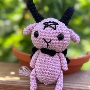 Baby Baphomet Easy Crochet Amigurumi Pattern PDF - Etsy