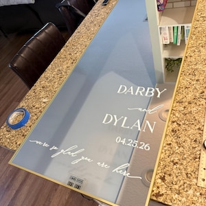 Darby added a photo of their purchase