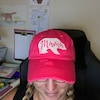 MANMESH HATT Mama Bear Ponytail Baseball Cap – Vintage Washed Cotton, Adjustable, With Ponytail Hole