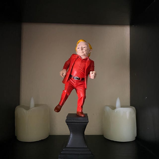 Twin Peaks - Man From Another Place – Hand Painted Resin Statue