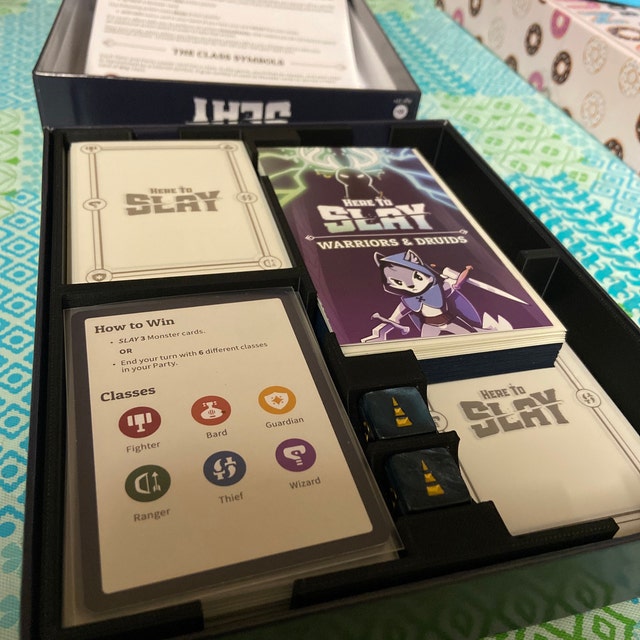 here to slay card sleeves Amazon.com: Ryker | Compatible with Here to Slay: 2 Expansions Bundle Card  Sleeve Kit | (Clear) Card Sleeves Top loaders for Cards | Standard Size main image 0