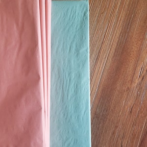 Teal Tissue Paper Sheets, Bulk Teal Tissue Paper, Premium Teal