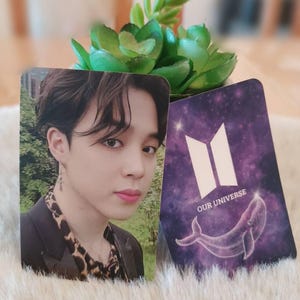 BTS Memories 2020 Blu-ray Fanmade Photocards (yoongi, Namjoon