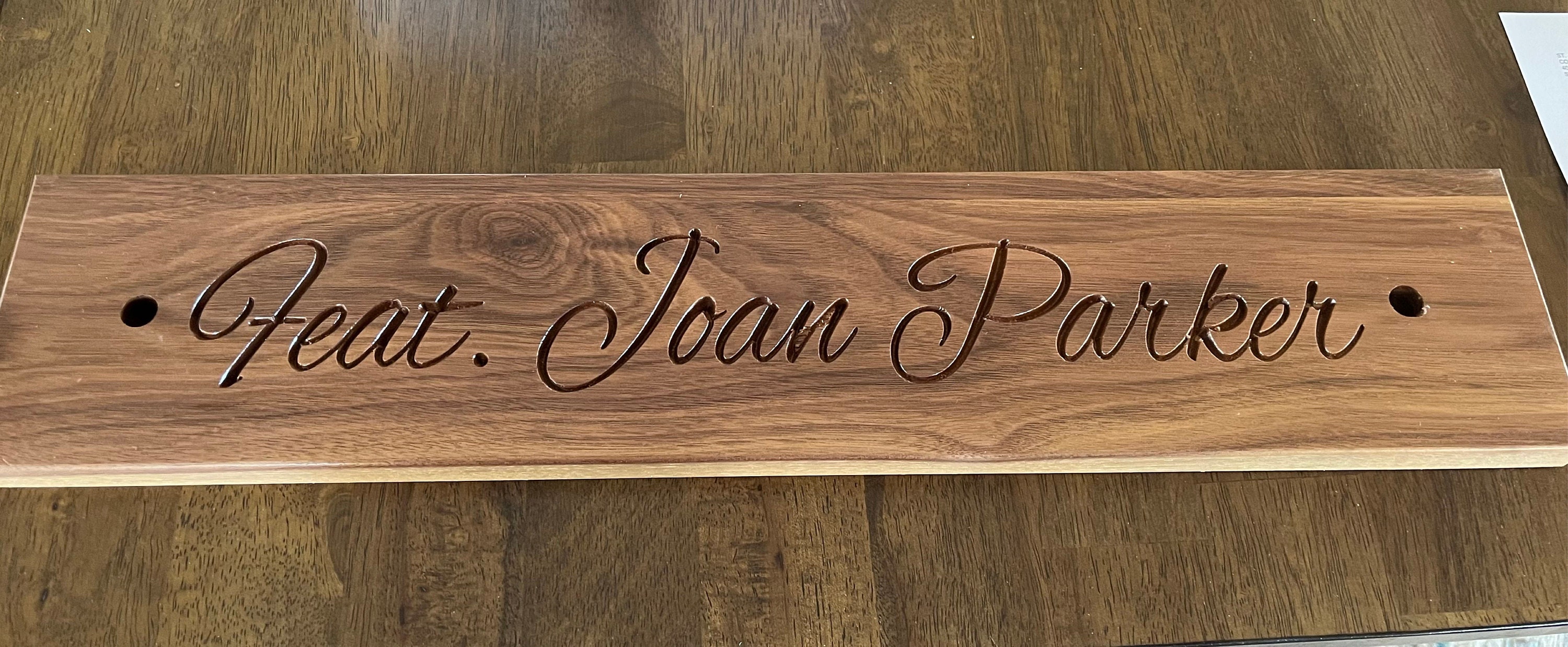 Rustic Wood Plaque Sign: Custom Quote, Farmhouse Style
