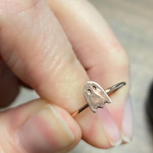 Customer photo, Ghost Stacking Ring