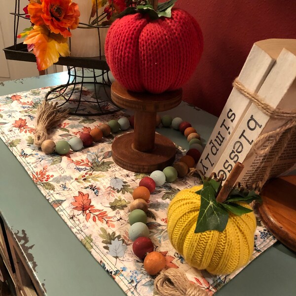 20 Table Topper, Wildflower Table Topper, Dragonfly Table Topper ...