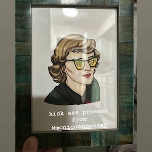 Monica added a photo of their purchase