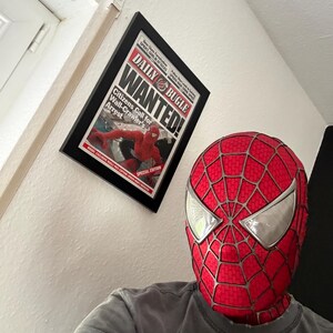 スパイダーマン デイリービューグル「指名手配」新聞小道具レプリカ