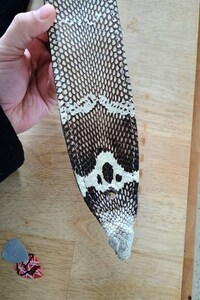Genuine cobra Full snake Guitar strap