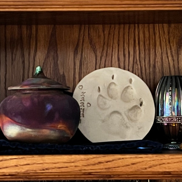 Urne Funéraire En Raku Bleue - Etsy