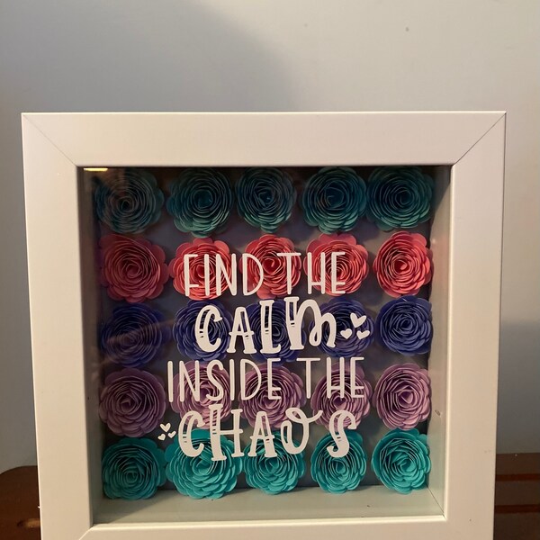 Find Calm in Chaos SVG Cut File, Dandelion, Zen - Etsy
