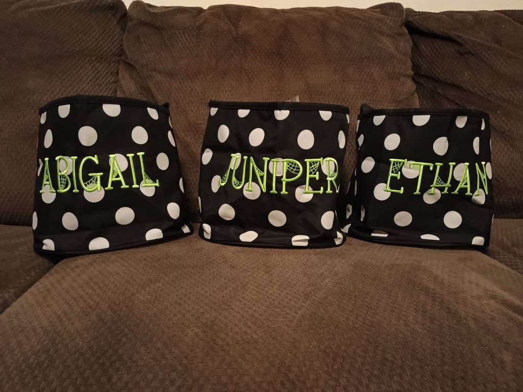 Customer photo for Scary - Halloween embroidery font