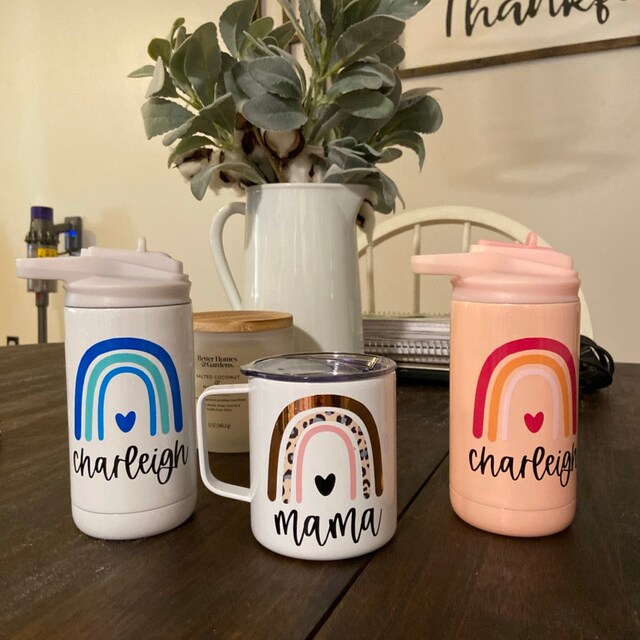 unique personalized drinkware and dog by EmeraldDesignsByEm