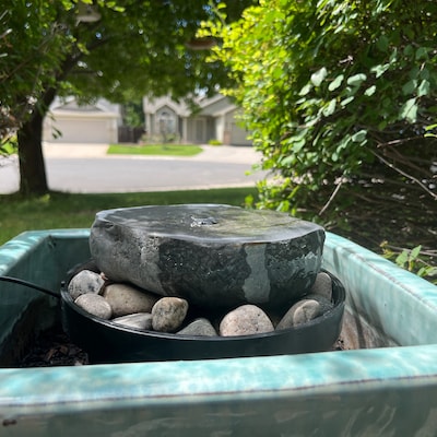 Fountain Basin Bird Bath Fountain Rock Garden Bird Bath Rock Garden