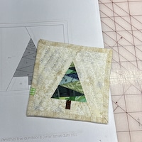 Geometric Christmas Tree Foundation Paper Piecing FPP Pattern PDF ...