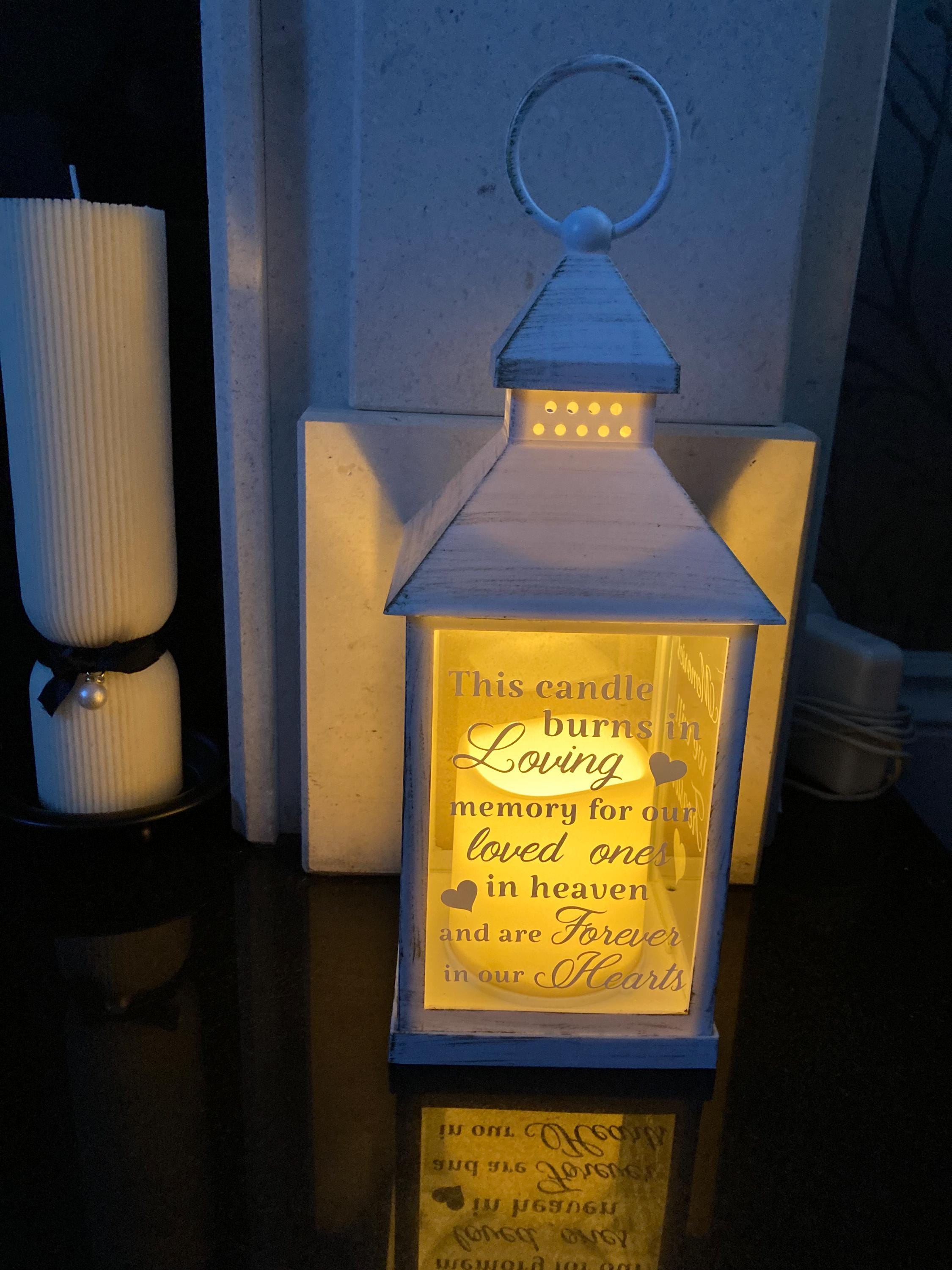 This candle burns in loving memory of those who cannot be here today but are forever in our hearts Memorial Lantern, LED Wedding Lantern